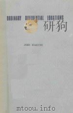 DRDINARY DIFFERENTIAL EQUATIONS   1975  PDF电子版封面  0236177222  JOHN HEADING 