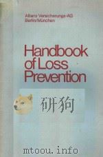 HANDBOOK OF LOSS PREVENTION PDF电子版封面 3640078223