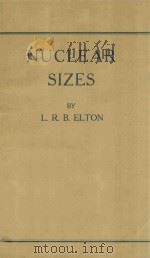 NUCLEAR SIZES PDF电子版封面 L.R.B.ELTON