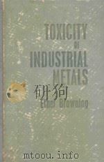 toxicity of industrial metals P325 PDF电子版封面