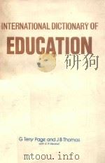 INTERNATIONAL DICTIONARY OF EDUCATION（1979 PDF版）