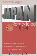 japan remodeled how government and industry are reforming japanese capitalism PDF电子版封面