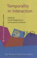 temporality in interaction PDF电子版封面