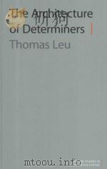the architecture of determiners PDF电子版封面