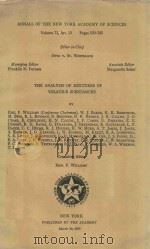 ANNALS OF THE NEW YORK ACADEMY OF SCIENCES VLOUME 72 ART.13（1959 PDF版）