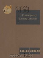 contemporary literary criticism volume 369 PDF电子版封面
