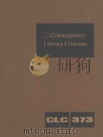 contemporary literary criticism volume 373 PDF电子版封面