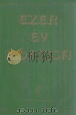 Ezer Ev Korusa Tausend Jahre Chormusik PDF电子版封面 Forrai Miklos