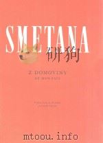 Z DOMOVINY DE MON PAYS VIOLINO E PIANO PDF电子版封面 BEDRICH SMETANA