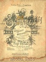 Freifrau Frida von Sipperheide=华而史然的歌声 1894 PDF电子版封面 Hugo Wolf