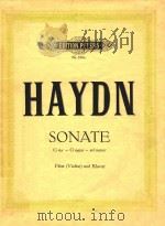 SONATE in G dur（ PDF版）