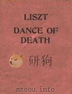DANCE OF DEATH=李斯特：死子舞（袖珍总谱）（1987 PDF版）