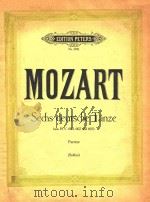 MOZART SECHS DEUTSCHE TANZE=德国午曲     PDF电子版封面    EDITION PETERS 