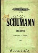Manfred Dramatische Gedicht PDF电子版封面 Rob.Schumann