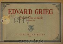 Leichte Klavierstucke PDF电子版封面 Edvard Griedg