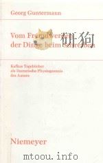 Vom Fremdwerden der Dinge beim Schreiben:Kafkas Tagebücher als literarische Physiognomie des Autors 1991 PDF电子版封面 3484181117