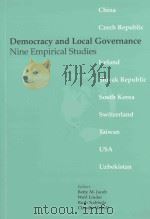 Democracy and Local Governance:Nine Empirical Studies 1999 PDF电子版封面 3952176702