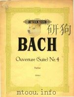 Ouverture(Suite) Nr.4 Paritur=4首组曲（ PDF版）