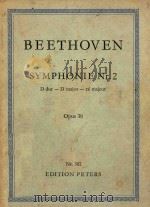 Symphonie Nr.2 D dur-D major-re majeur=第二交响乐（ PDF版）