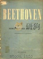 SONATA F-dur OP.10 PDF电子版封面 BEETHOVEN
