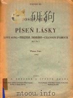 PISEN LASKY 1948 PDF电子版封面 JOSEF SUK