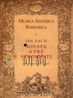 CNYMUSICA ANTIQUA=查赫:奏鸣曲 1951 PDF电子版封面 BOHEMICA