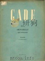 Niels Wilhelm Gade op.19   1950  PDF电子版封面    AKVRELY 