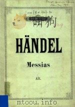 Messias Alt=神曲 弥撒曲 PDF电子版封面 Handel