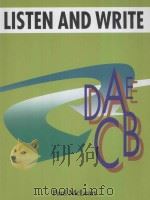 Listen and Write（1997 PDF版）