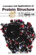 concepts and applications of protein structure PDF电子版封面