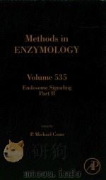 methods in enzymology volume 535 endosome signaling part b PDF电子版封面