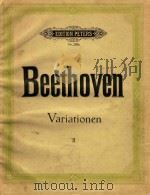 Variationen fur Klavier zu 2 Handen（ PDF版）