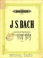 Inventionen und Sinfonien Klavier Urtext 1961 PDF电子版封面 J.S.Bach
