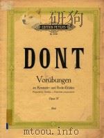 Vorubungen zu Kreutzer und Rode Etuden Preparatory Studies-Exercises preparatoires Opus 37（ PDF版）