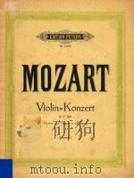 Violin=konzert K.V.268 Es dur-Eb major-mib majeur PDF电子版封面 Mozart