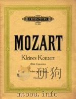 Kleines Konzert Violine und Klavier 1955 PDF电子版封面 Mozart