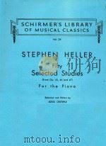 FIFTY SELECTED STUDIES（ PDF版）
