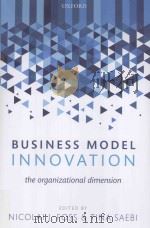 business model innovationthe organizational dimension PDF电子版封面