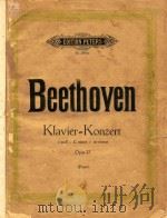 Konzert fur Klavier und Orchester mit Begleitung Eines Zweiten Klaviers PDF电子版封面 Beethoven