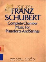 COMPLETE CHAMBER MUSIC FOR PIANOFORTE AND STRINGS（ PDF版）