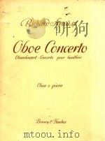 OBOE CONCERTO CONCERTO POUR HAUTBOIS（ PDF版）