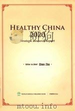healthy china 2020 strategic research report PDF电子版封面