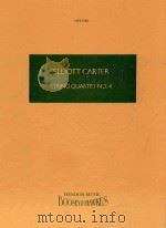String quartet no. 4（1986 PDF版）