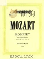 KONZERT FUR KIAVIER UND ORCHESTER B-DUR NR.18/KV456（ PDF版）