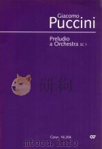 PRELUDIO A ORCHESTRA SC 1 PDF电子版封面