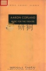 MUSIC FOR THE THEATRE SUITE IN FIVE PARTS FOR SMALL ORCHESTRA（ PDF版）