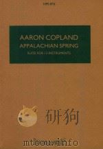 APPALACHIAN SPRING (BALLET FOR MARTHA) SUITE（ PDF版）