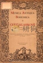 MUSICA AMTIQUA BOJEMICA 11 PDF电子版封面