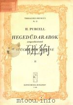 STUCKE FUR VIOLINE Ⅱ PDF电子版封面 HENRY PURCELL