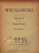 GIGUE OP.23 UND FANTAISIE ORENTALE（ PDF版）